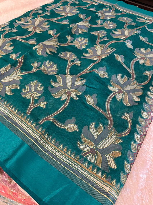 Linen chiffon