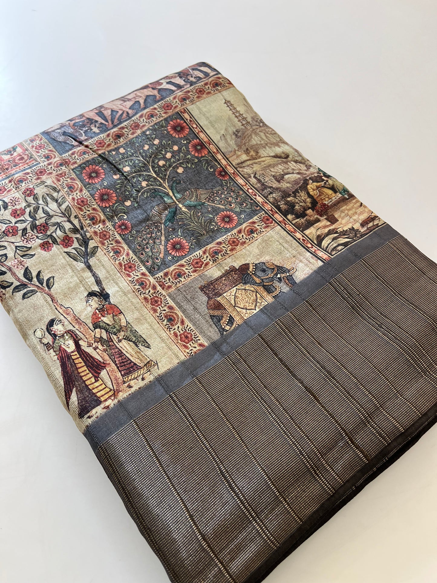 Designer Tussar Fancy