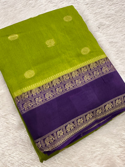 Tussar Viscose Fancy Saree-M19