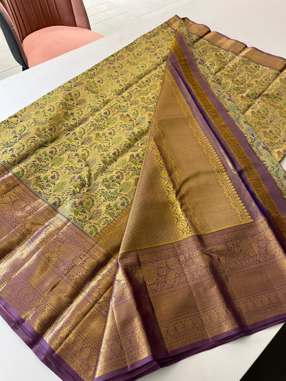 Pure Kanchi Puram silk saree