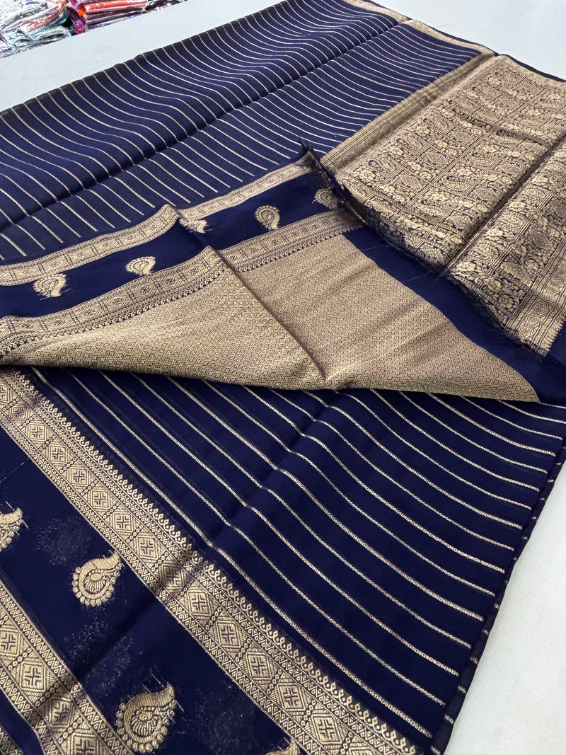 Premium Chiffon Saree-M15