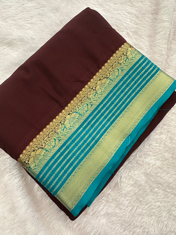 Semi Mysore Crape Fancy-JU4