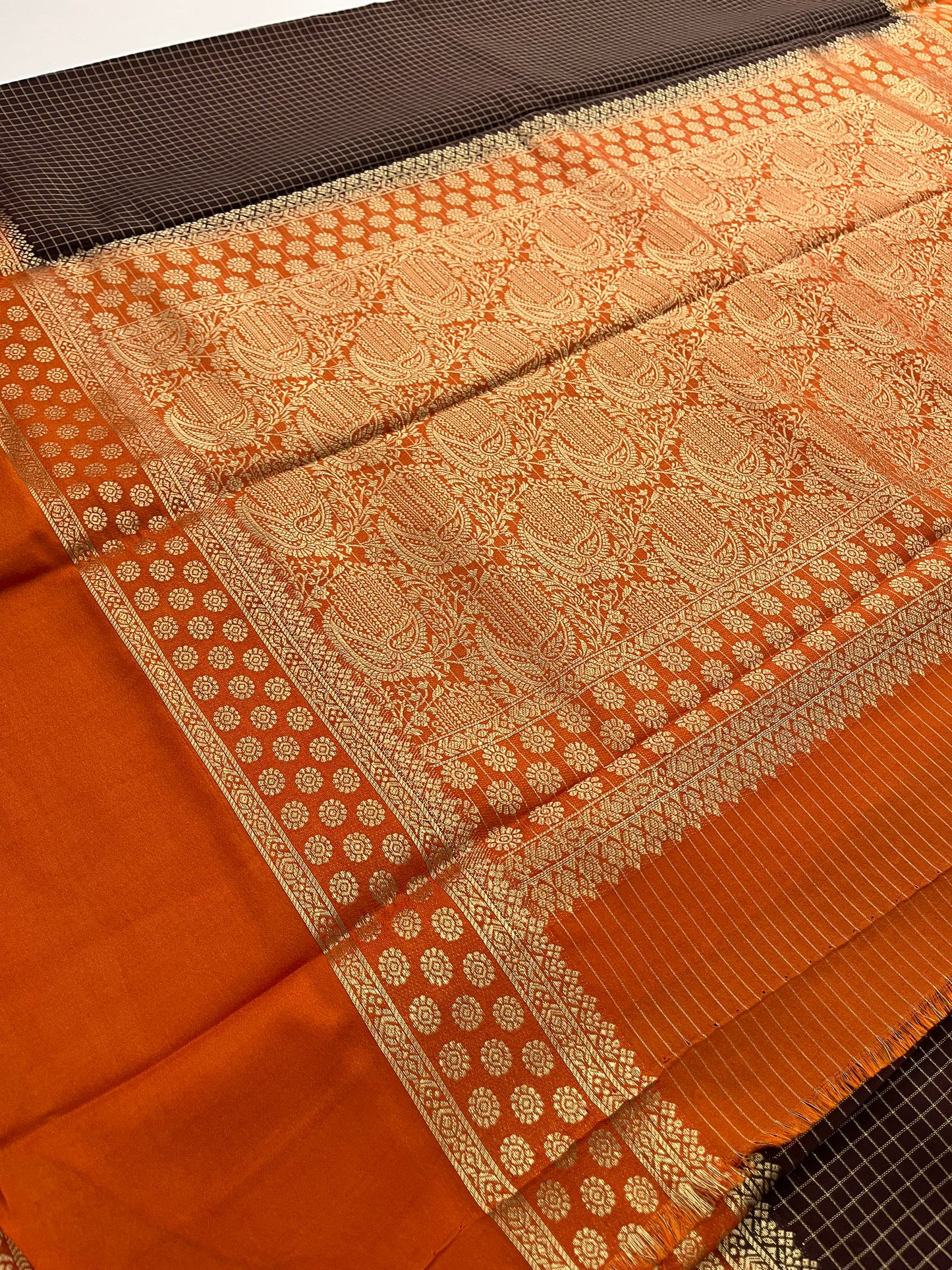 Designer crape silk