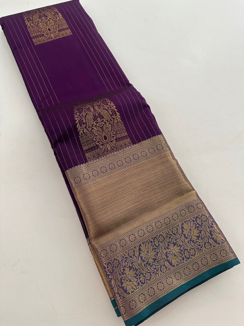 Semi Kanchi Silk Saree-J27