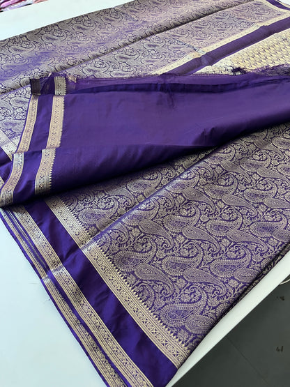 Banarasi brocade soft silk