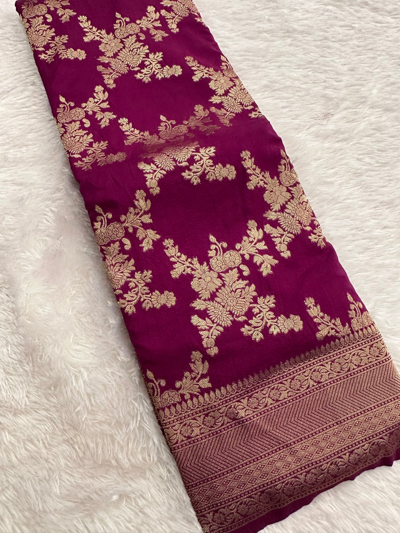 Banarsi Crape Silk-JU8