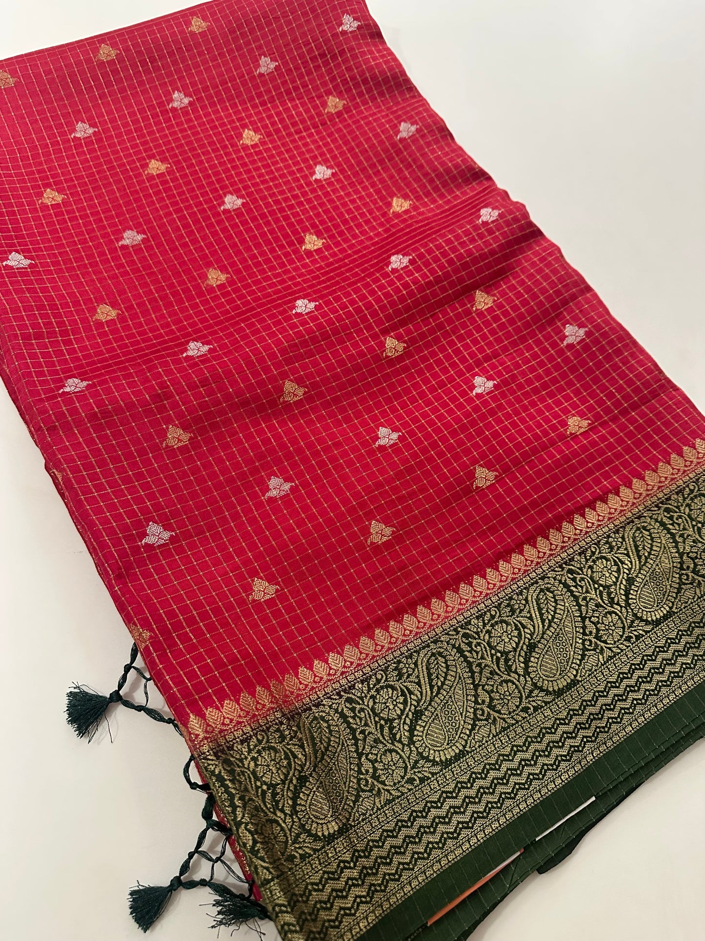 Viscose Banarasi saree-M27