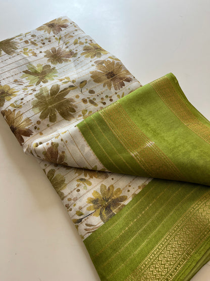 Floral Crape Chiffon