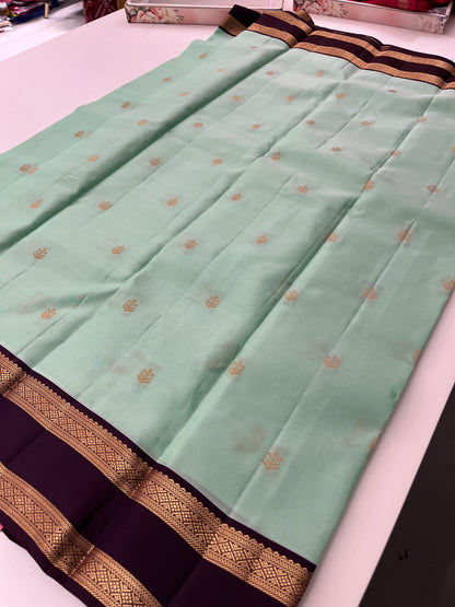 Pure Kanchipuram silk saree with silk mark certified