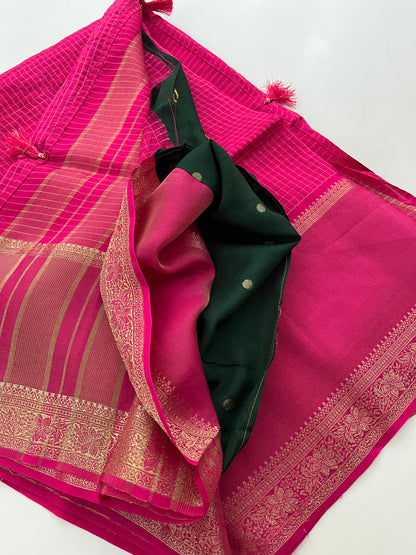 Ju 12 Banarasi Crepe