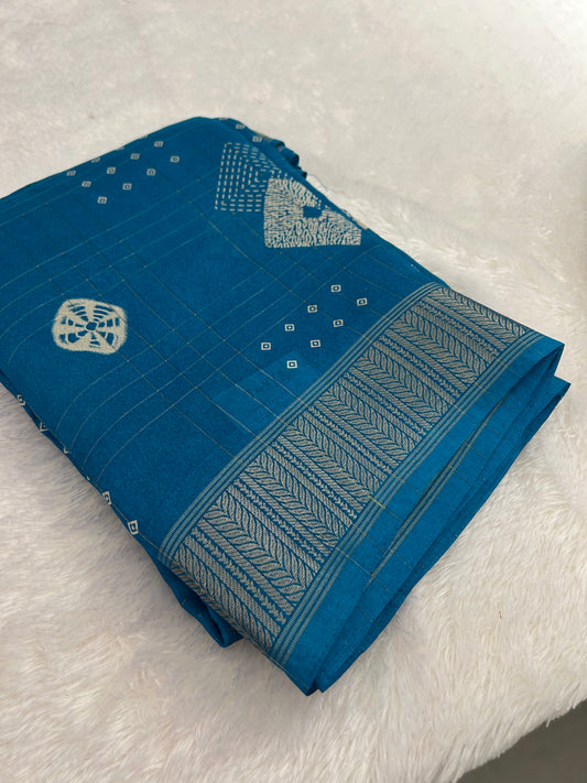 Tussar Chiffon