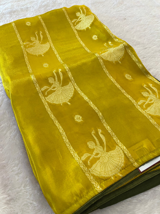 Dancing Dola Chinnon silk