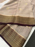 Premium Tussar Fancy Saree -AU6