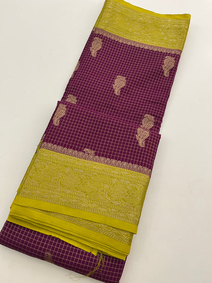 279 SOFT CHINNON FANCY SAREE