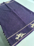 Premium Tussar Work Gold weaving BUTTAS -M25