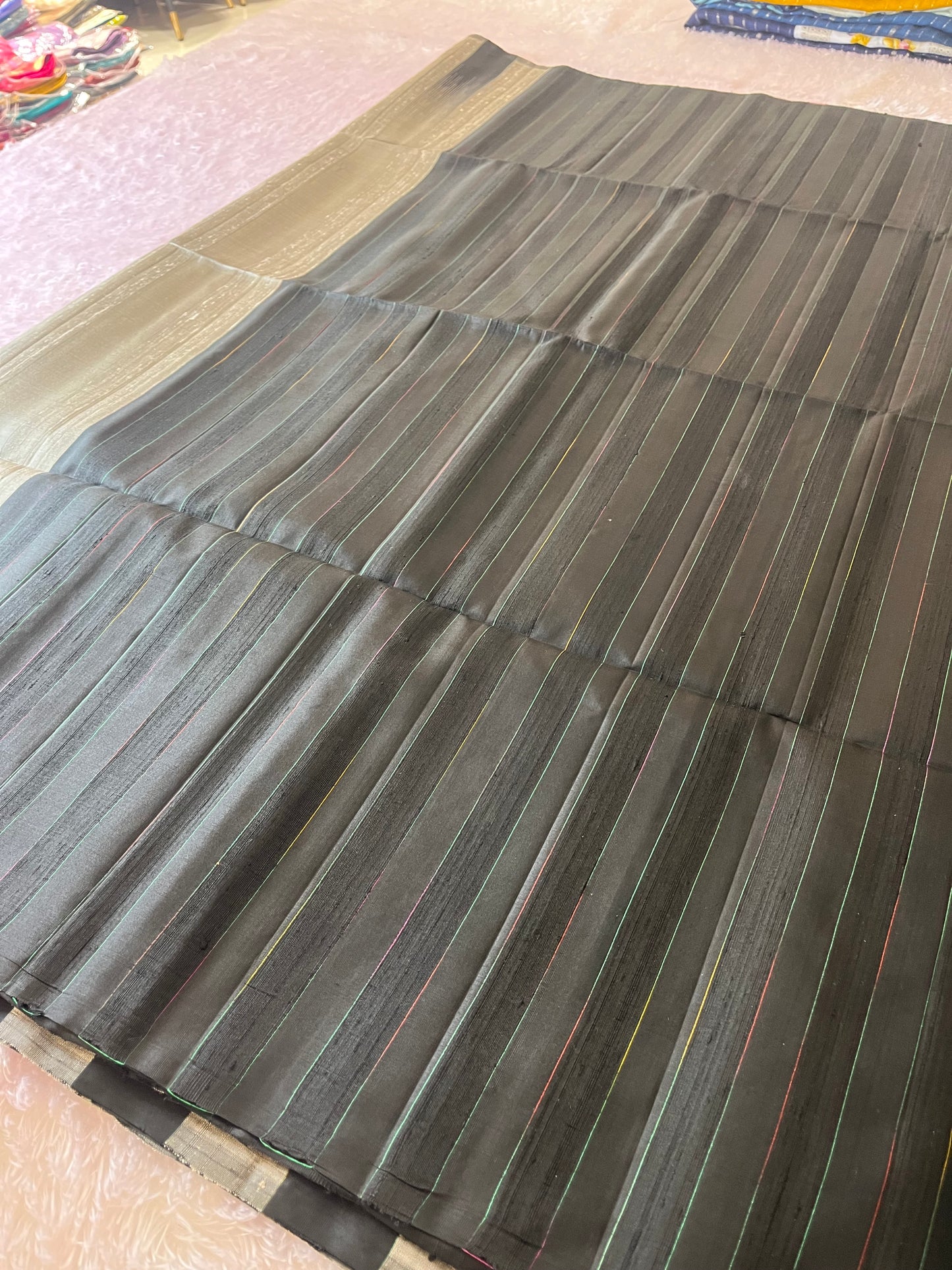 Jute Kanchi Silk Saree