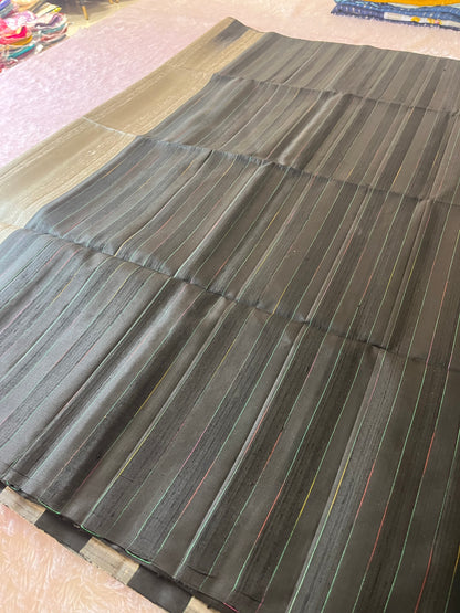 Jute Kanchi Silk Saree