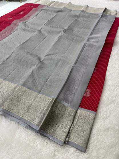 M1 pure mix silk saree