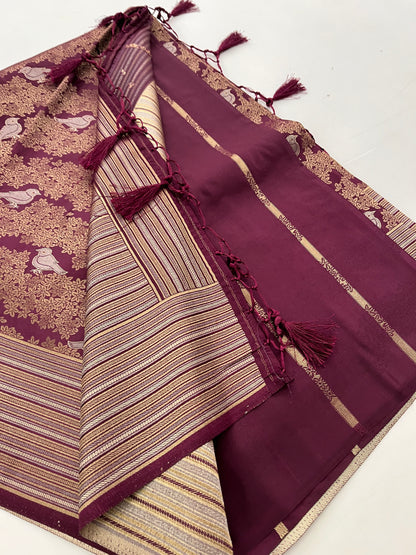 Crepe Brocade Banarasi