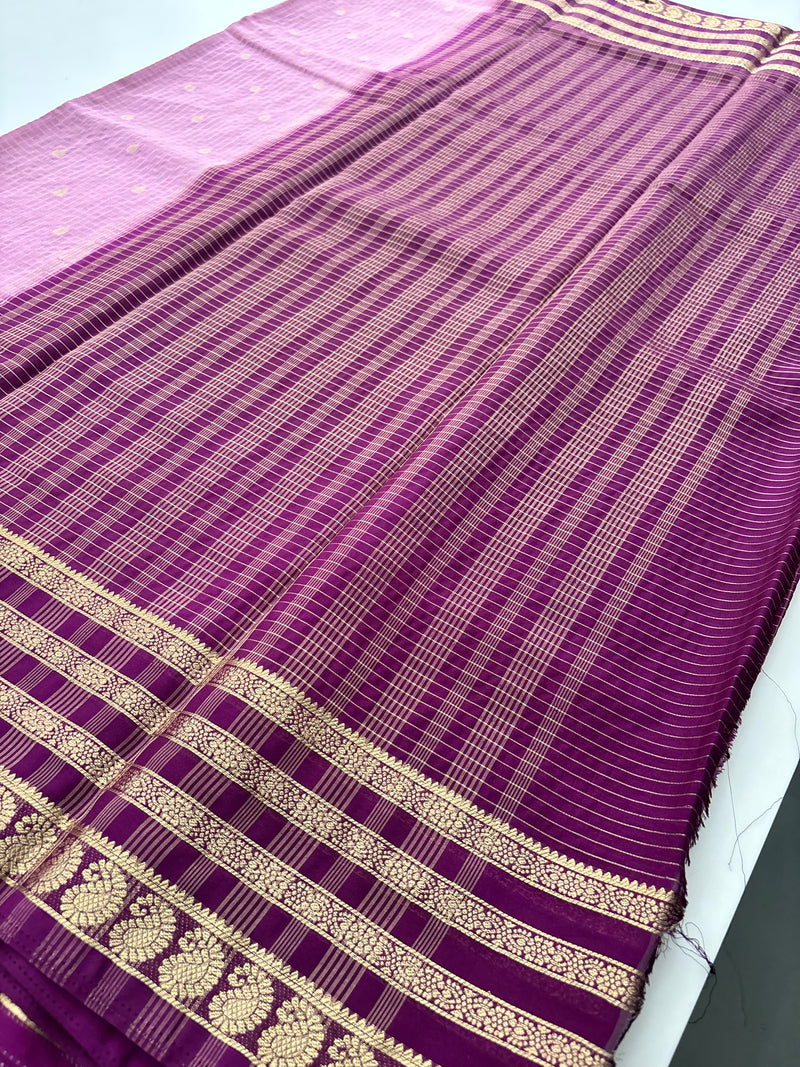 Fancy Crape Saree-J18