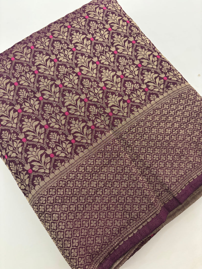 Brocade Crush Crape Georgette-J24