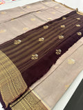 Premium Tussar Fancy Saree -AU6