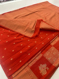 Banarsi Crape Silk-J29