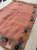 Organza Work Fancy Appliqué Work-M24