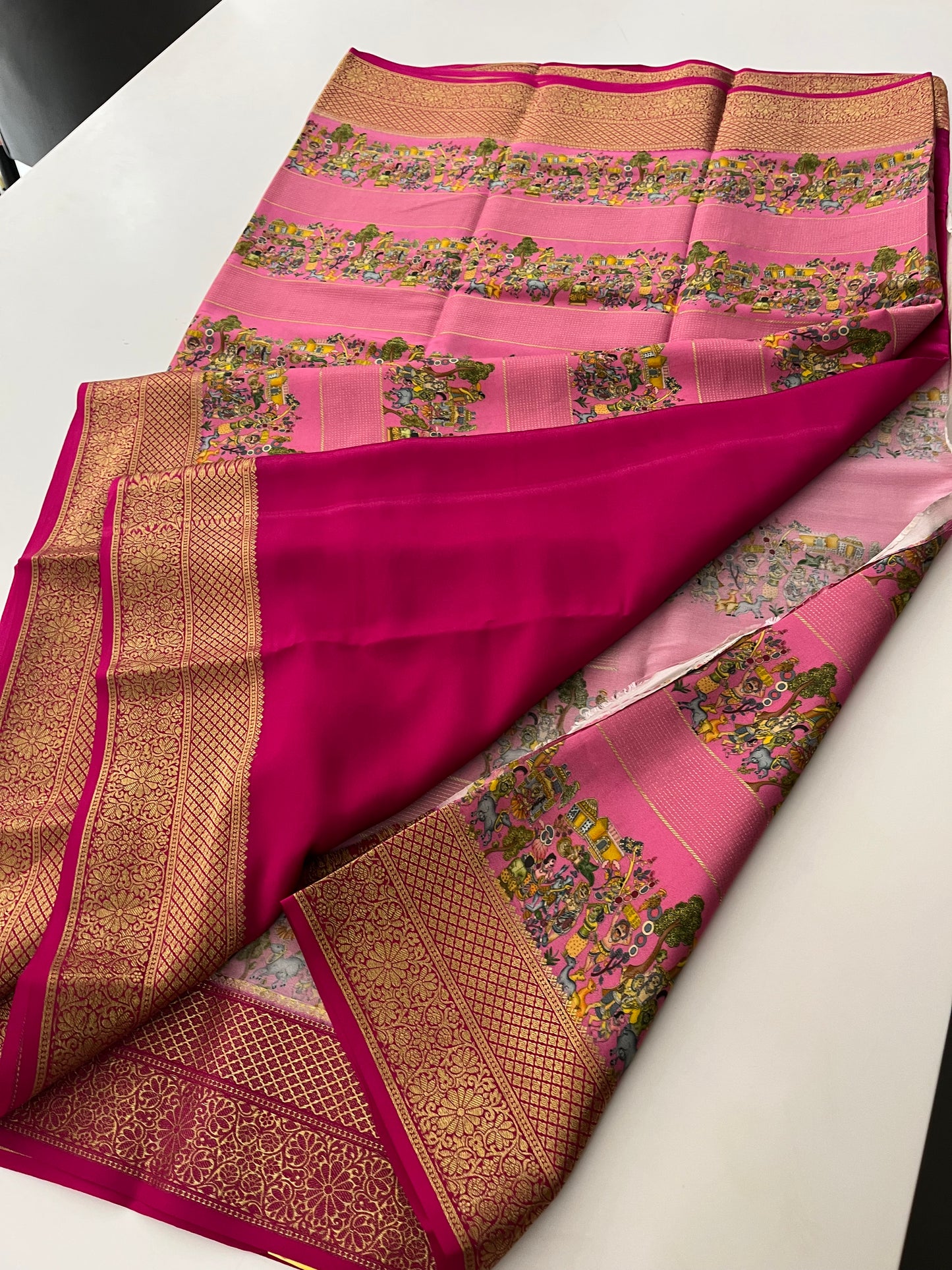 279 PURE MYSORE CRAPE SILK 120 GSM