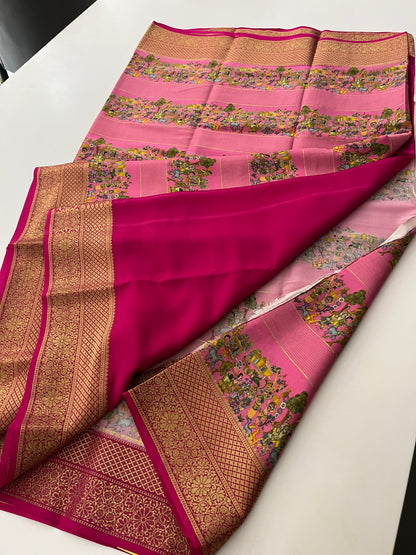 279 PURE MYSORE CRAPE SILK 120 GSM