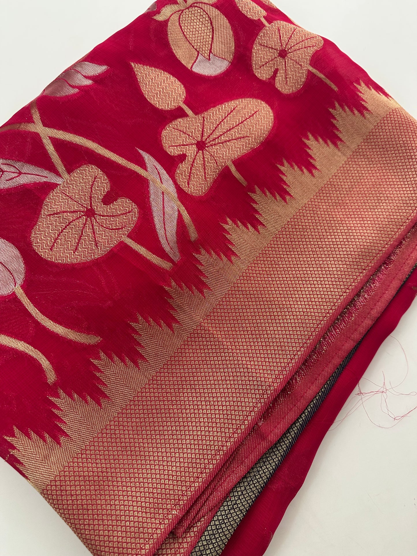 Jute Chiffon Premium Designer Saree-M26
