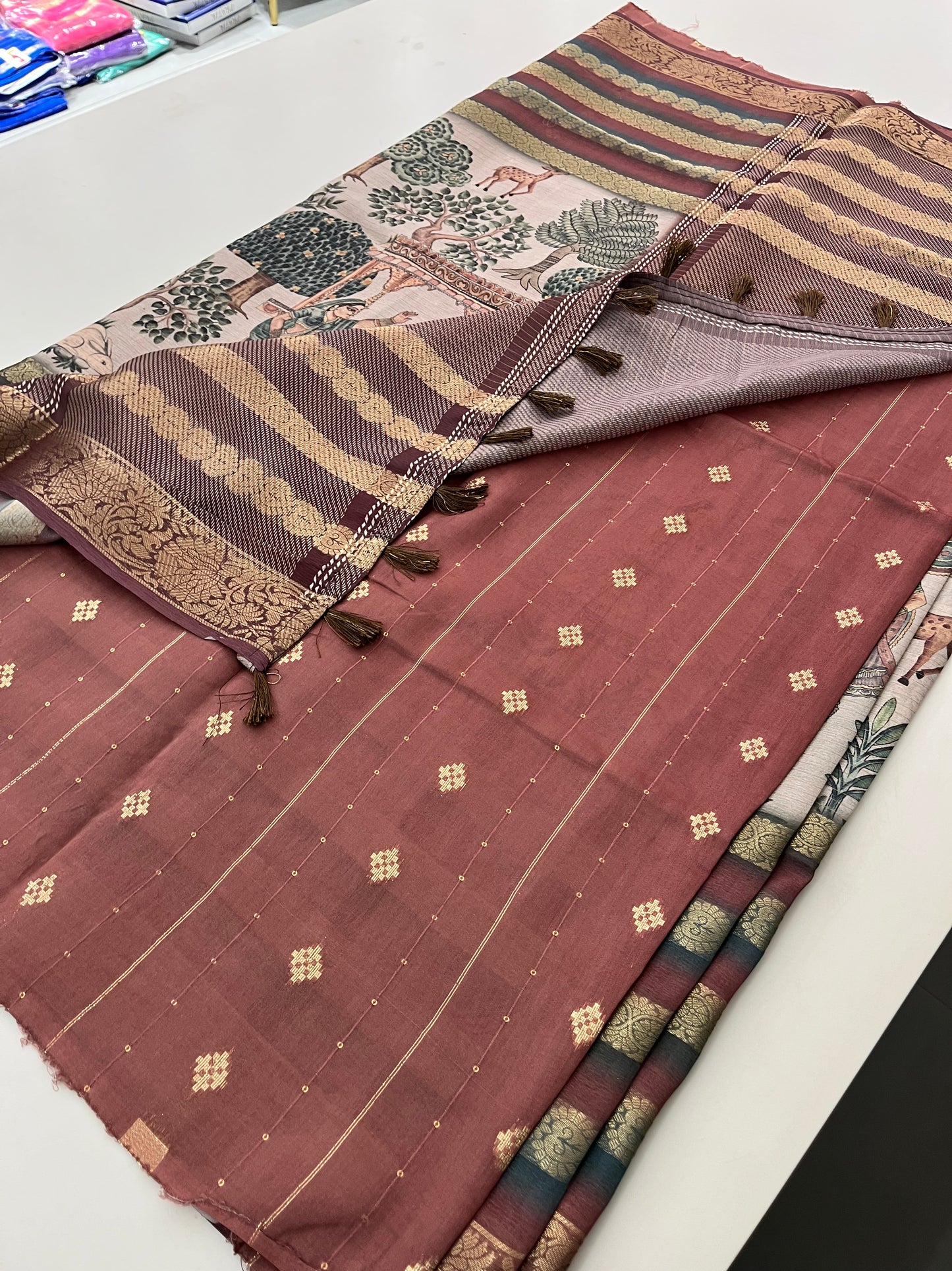 Organza Fancy Saree