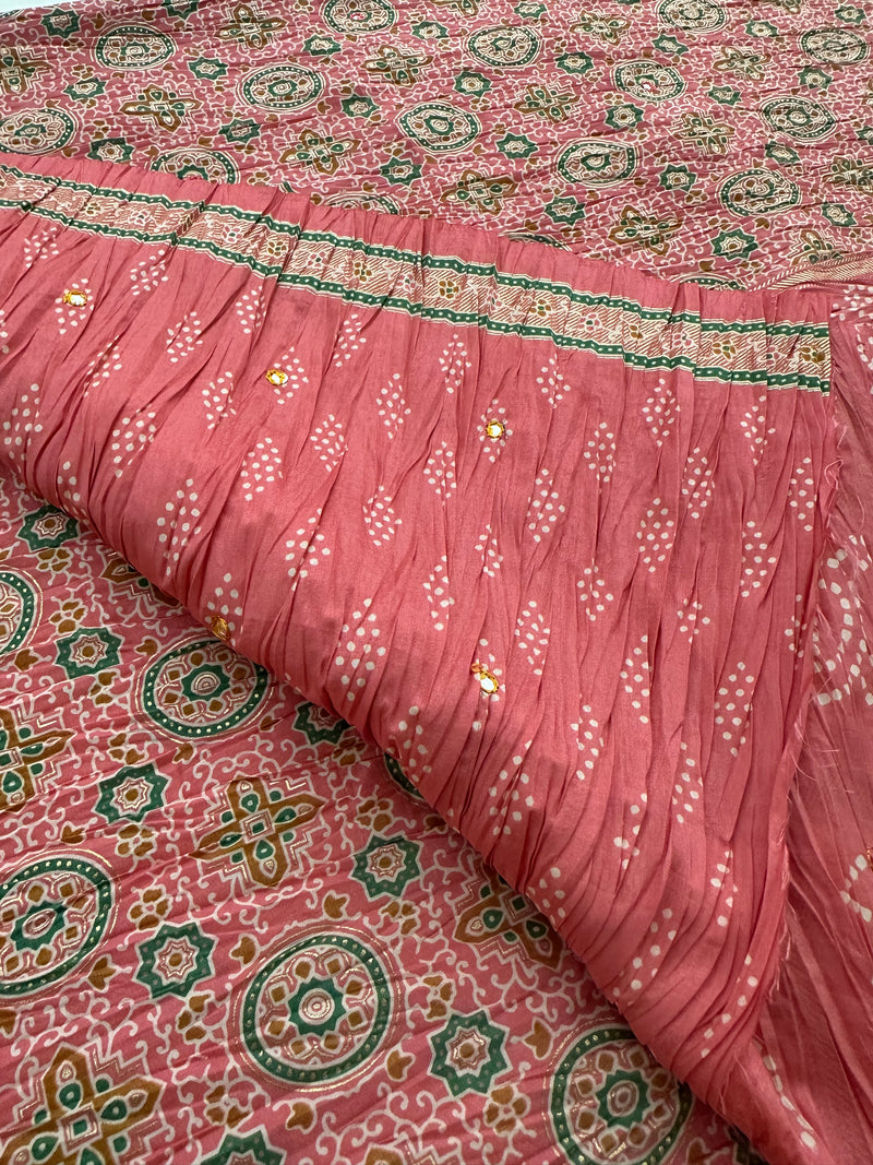 Crush Patola Fancy Saree-J25