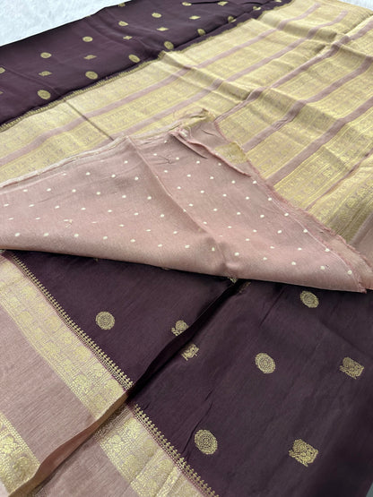 Tussar Viscose Fancy Saree-M19
