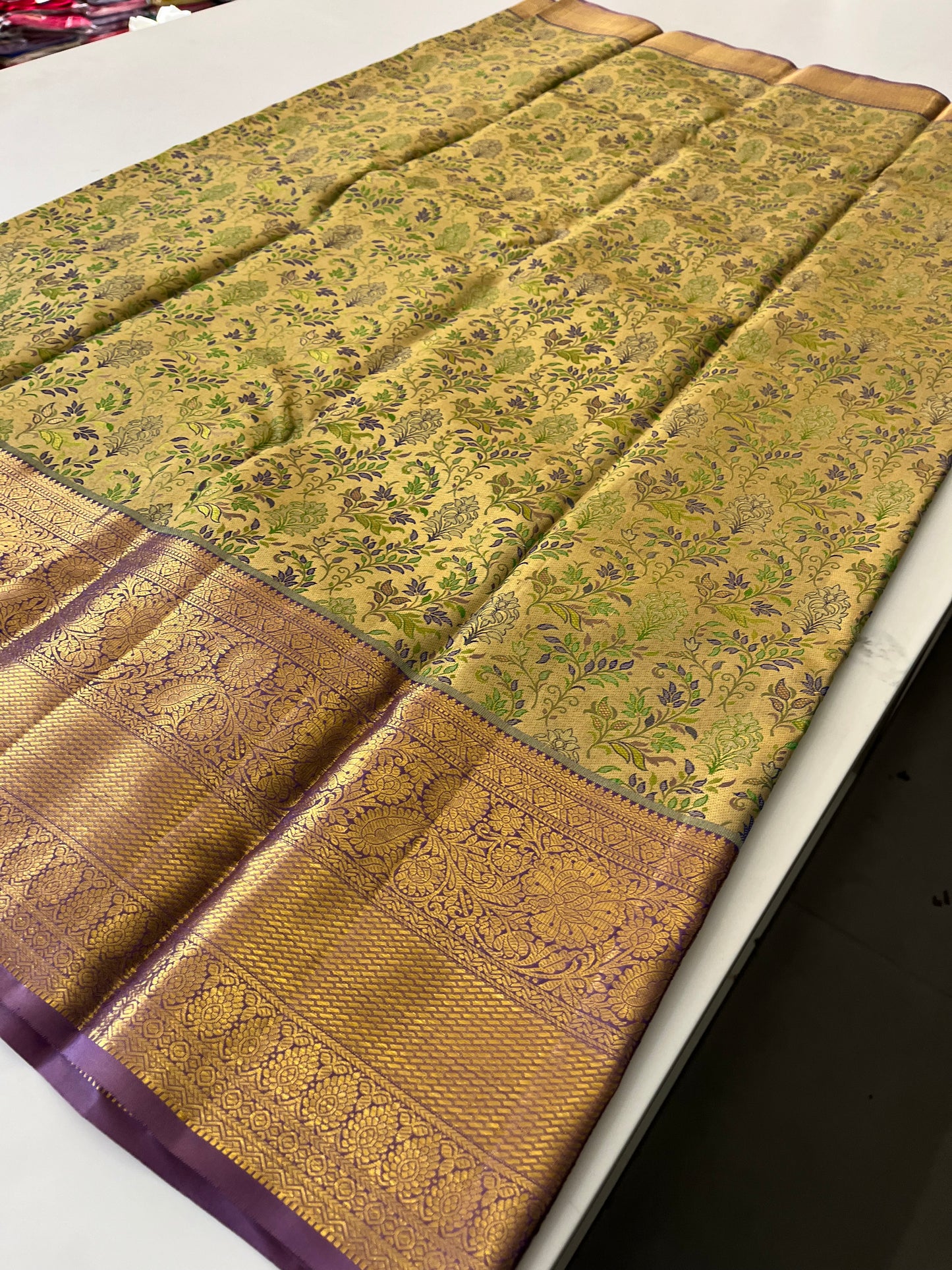 Pure Kanchi Puram silk saree