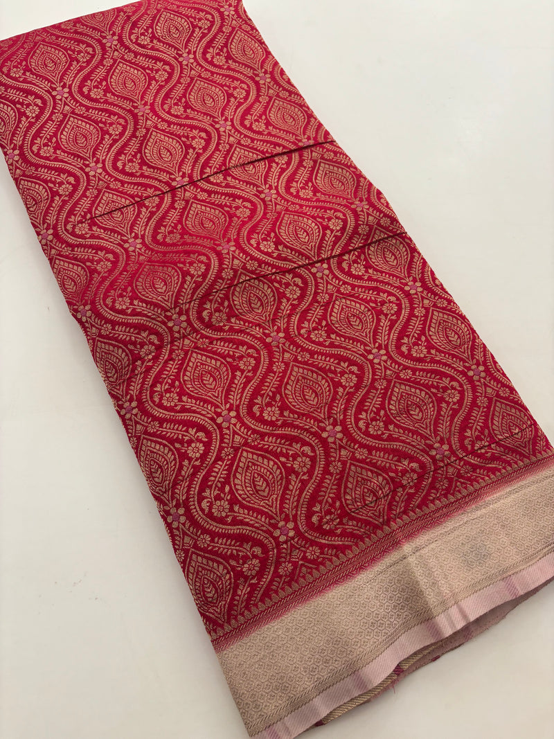Brocade Crush Crape Georgette-J24