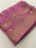 Satin Crepe Banarsi Designer -JU29