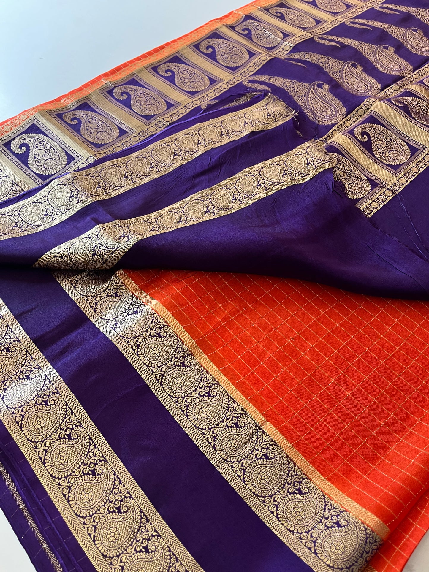 Banarasi Crape Vinrage Designer saree