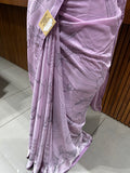 Premium daily wear printed chiffon sarees 🌹 JU26