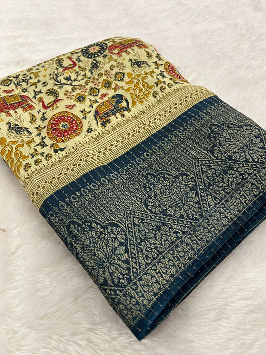 Tussar fancy