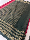 Mysore crape Fancy Saree-M28