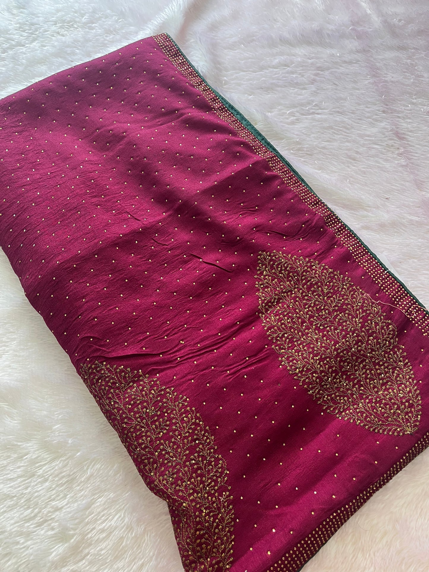 Tussar Work Fancy Saree