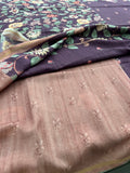 Tussar Printed Saree-M23