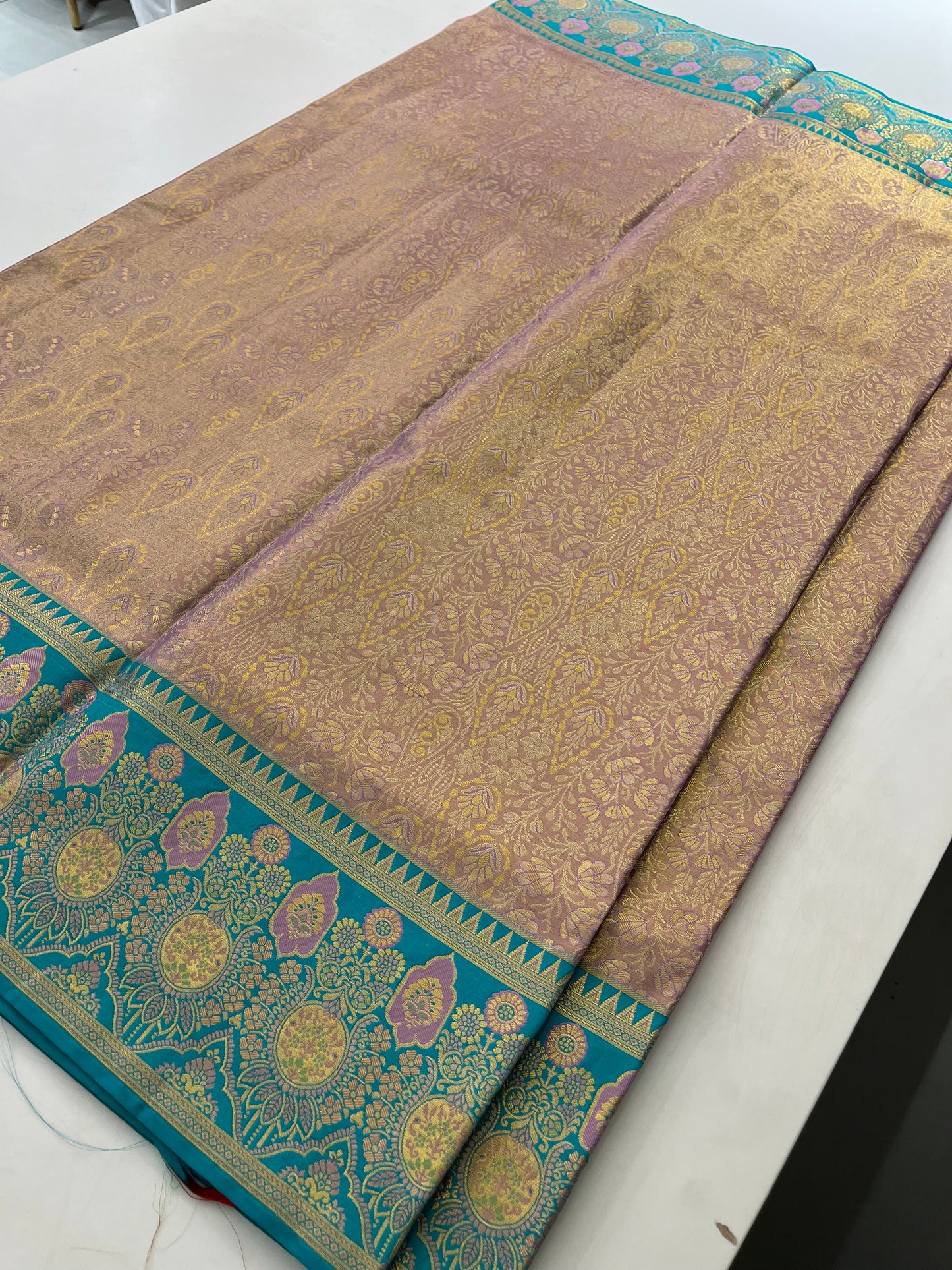 Designer Kanchi silk saree