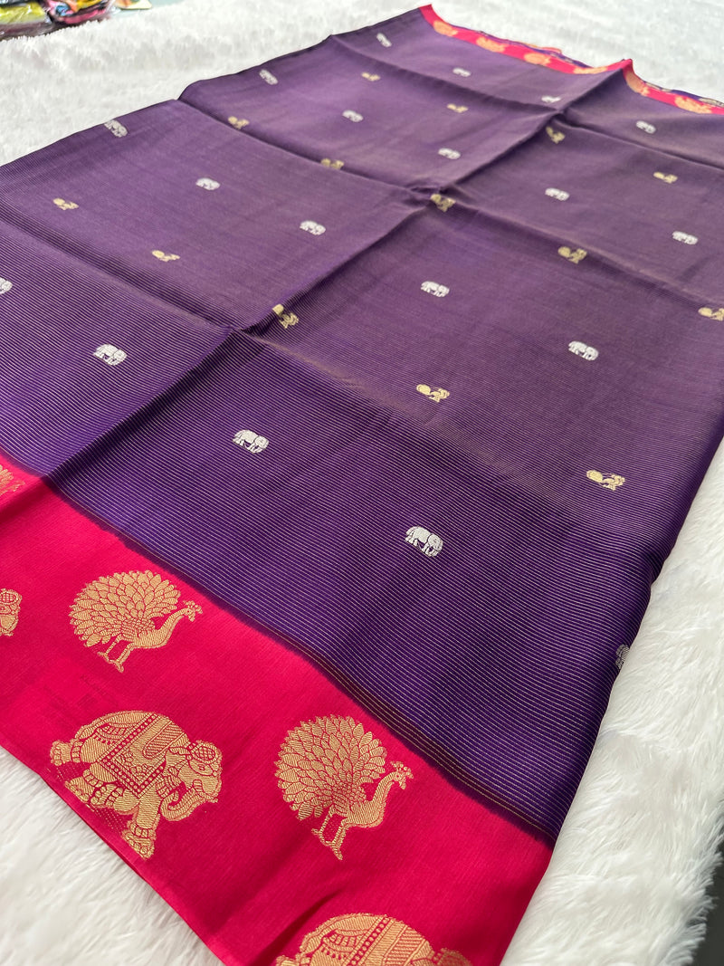 Banarasi Viscose Fancy Saree-JU10