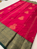 Semi Kanchi Silk Saree