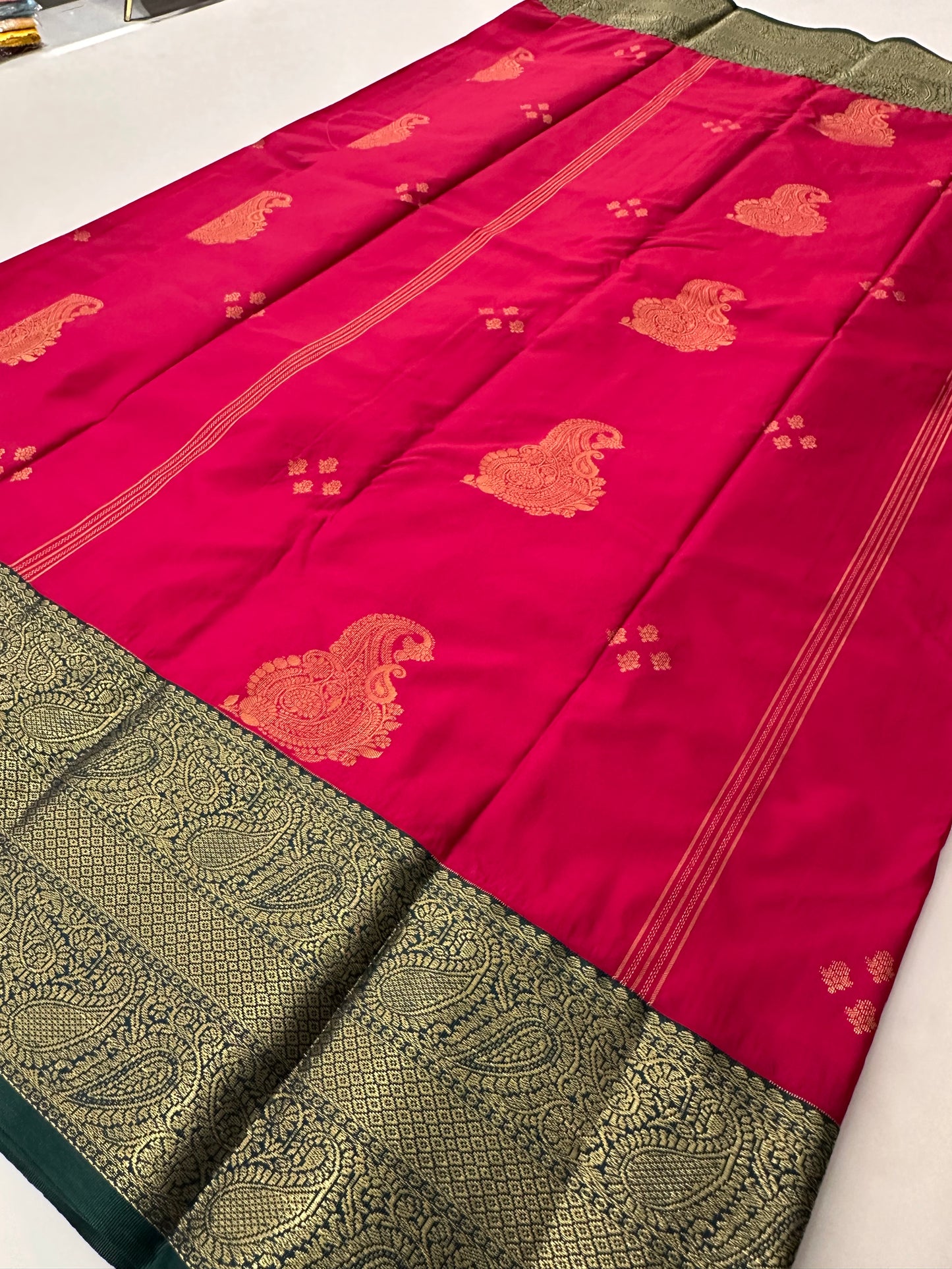 Semi Kanchi Silk Saree