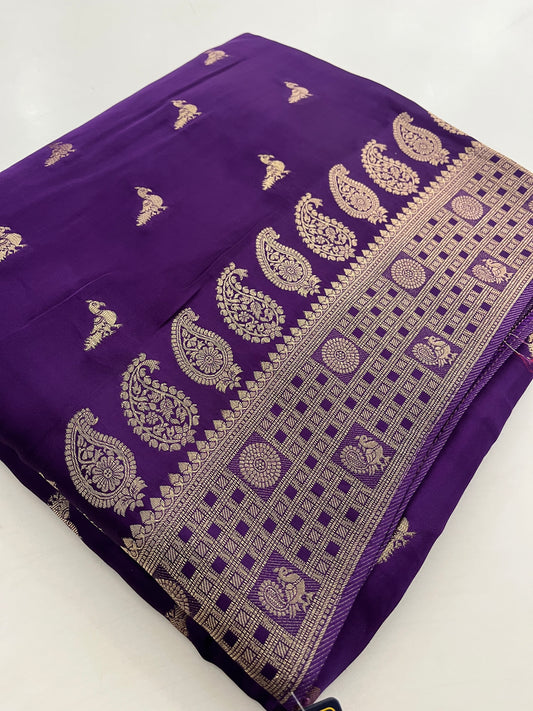 Pure Banarsi Satin Silk