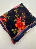 Premium floral printed Chiffons -AU4