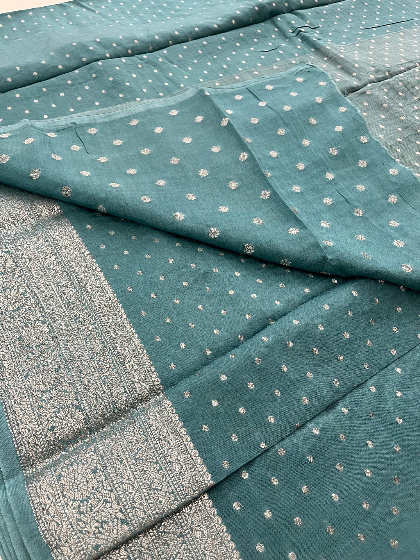 Banarasi silver butties